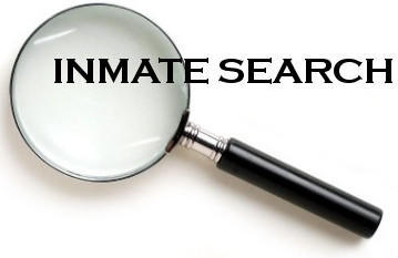 Magnifying Glass with text Inmate Search